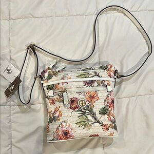 Giani Bernini Floral Crossbody Bag